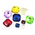 DZ 3011 8*8mm 14*14mm 18*18mm 20*20mm 23*23mm Square shape crystal fancy stone 